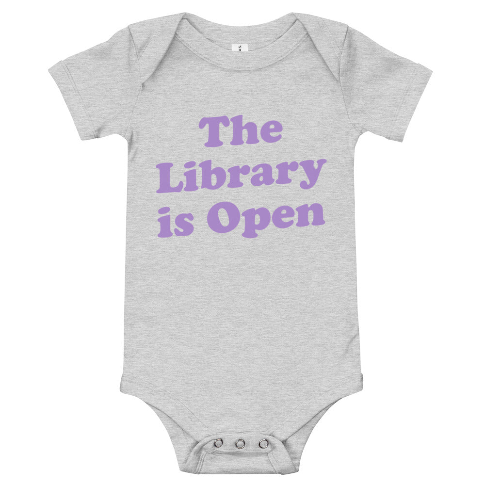 The Library is Open Onesie