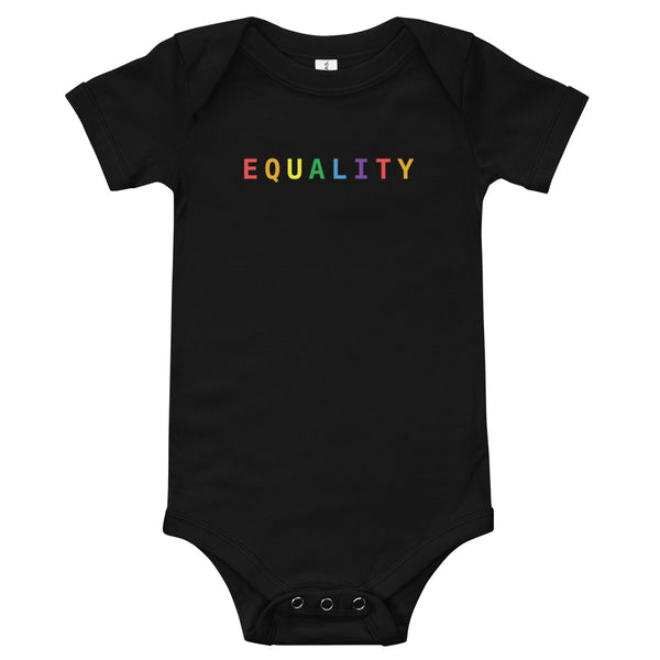 Equality Blocks Onesie