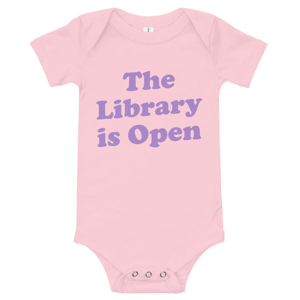 The Library is Open Onesie