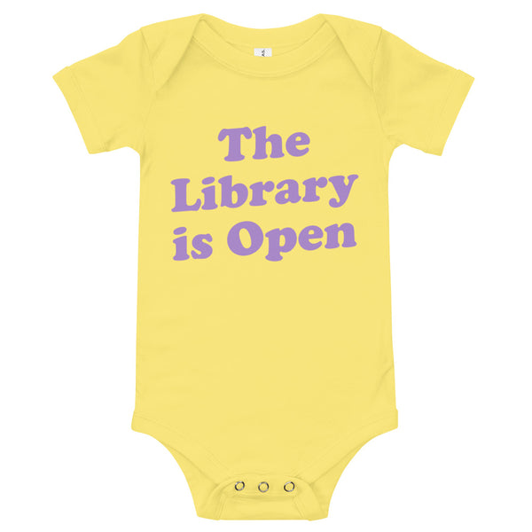 The Library is Open Onesie