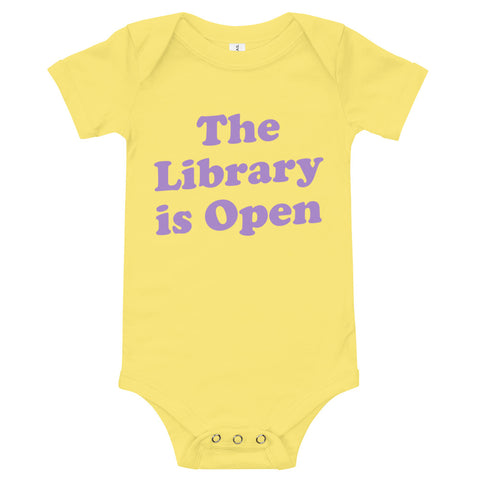 The Library is Open Onesie