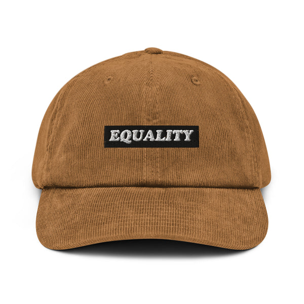 Equality Bar Corduroy Hat