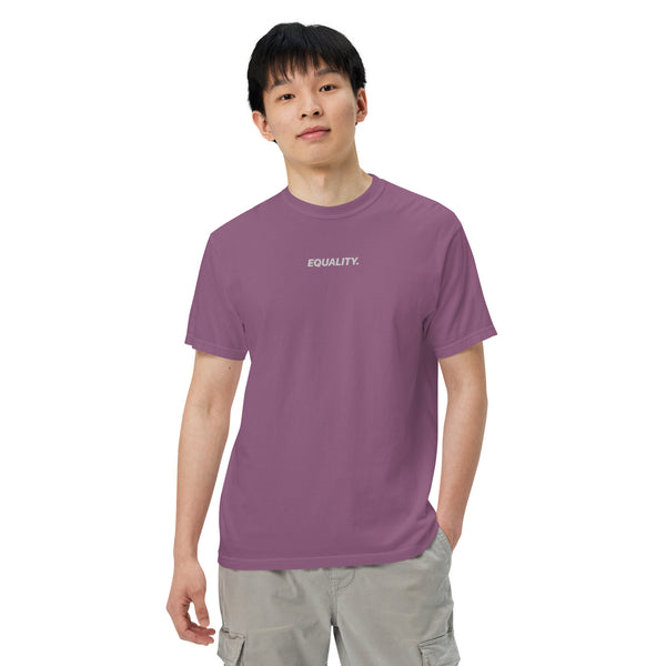 Equality Embroidered Pigment T-Shirt