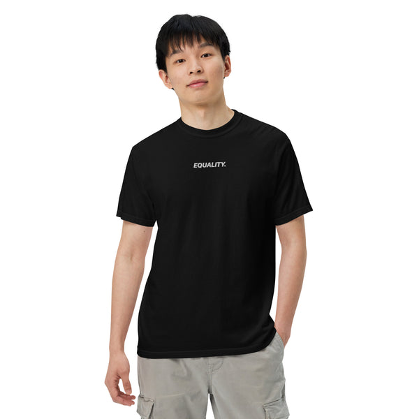 Equality Embroidered Pigment T-Shirt