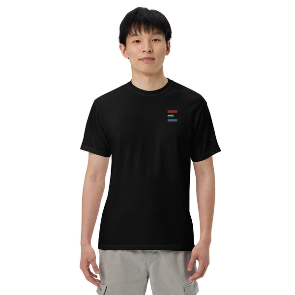 E Logo Rainbow Pigment Tee