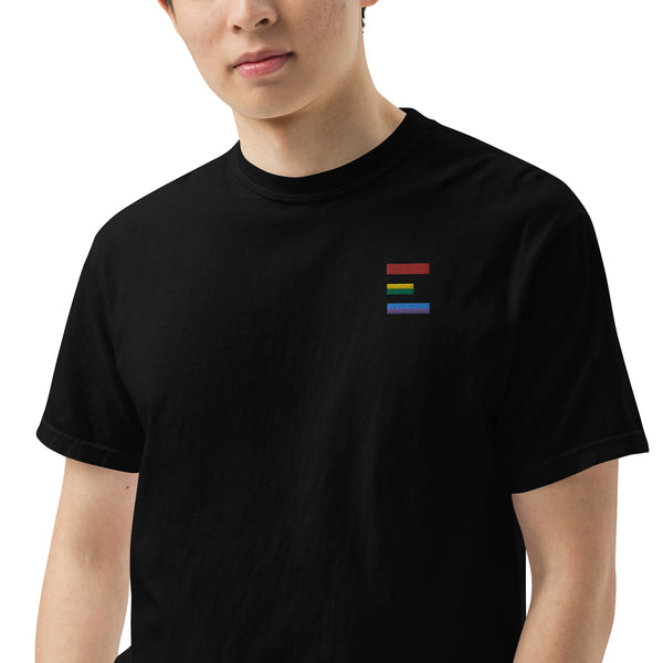 E Logo Rainbow Pigment Tee