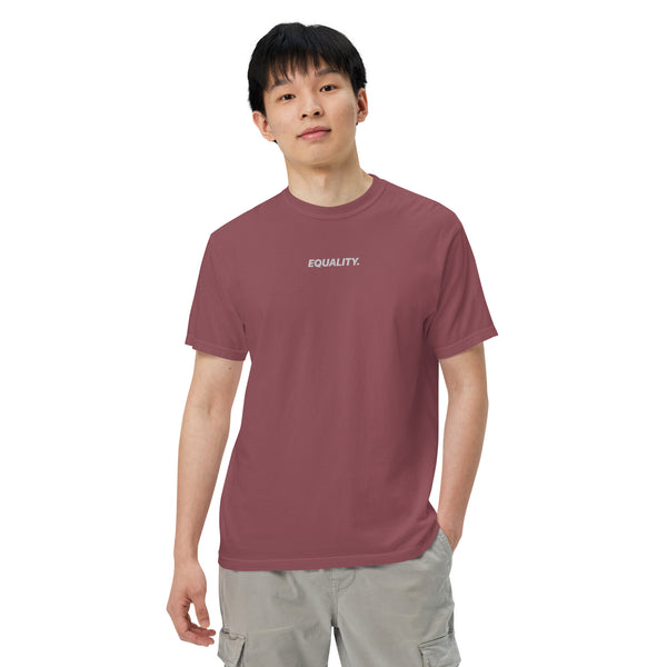 Equality Embroidered Pigment T-Shirt
