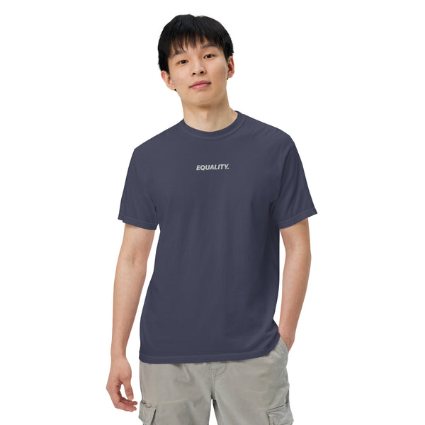 Equality Embroidered Pigment T-Shirt