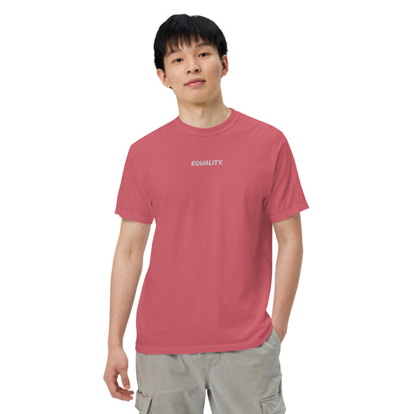 Equality Embroidered Pigment T-Shirt