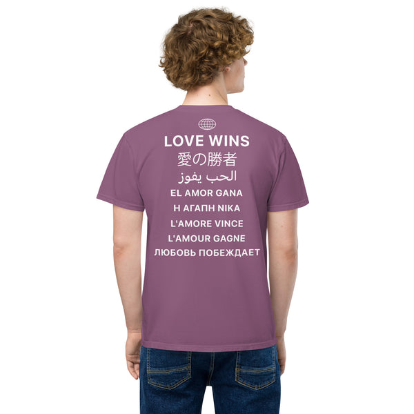 Love Wins Pigment Pocket T-Shirt
