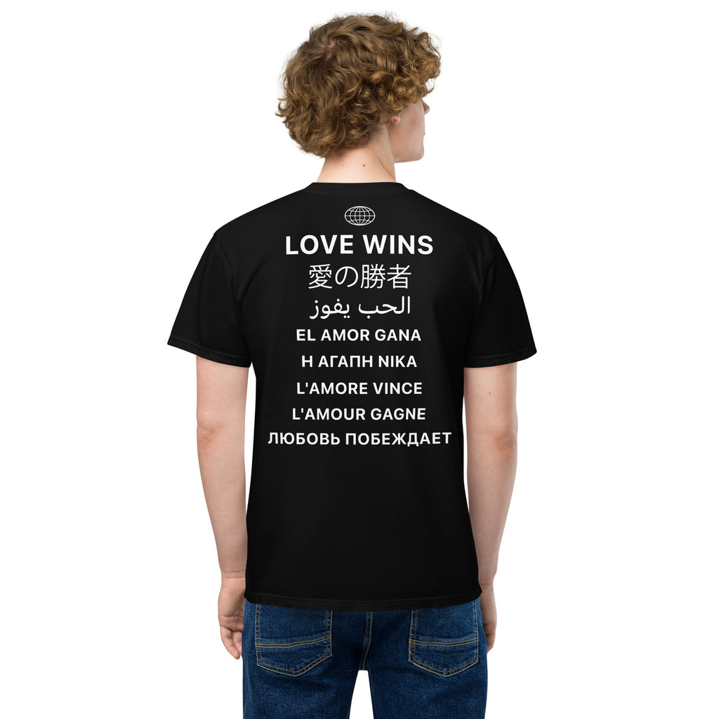 Love Wins Pigment Pocket T-Shirt