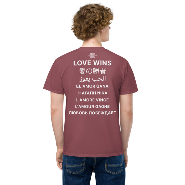 Love Wins Pigment Pocket T-Shirt