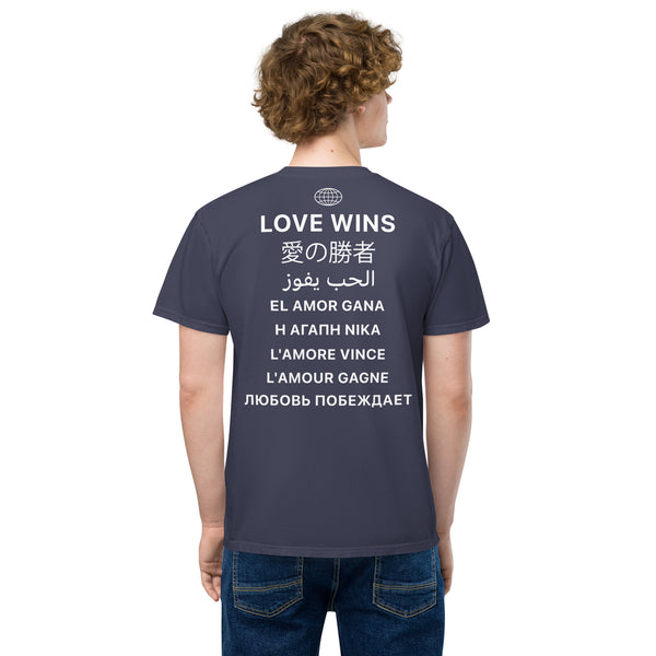 Love Wins Pigment Pocket T-Shirt