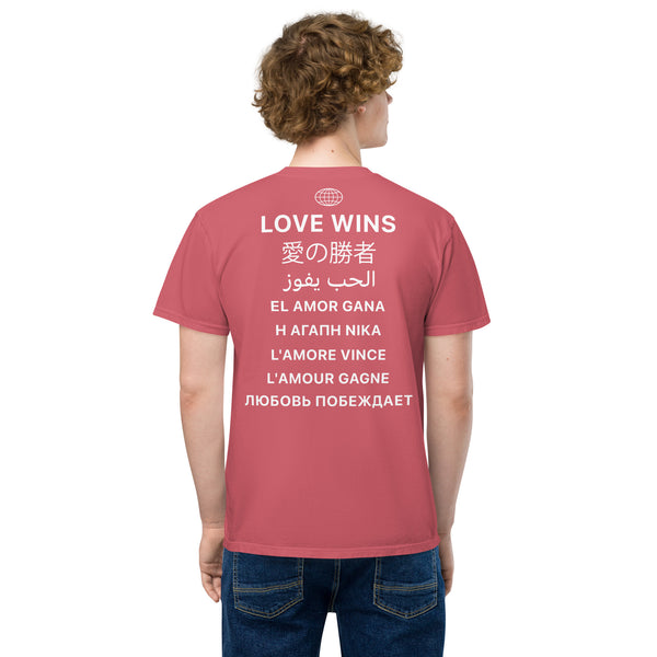 Love Wins Pigment Pocket T-Shirt