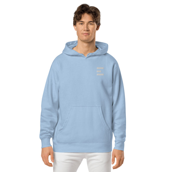 E Logo Pigment Hoodie