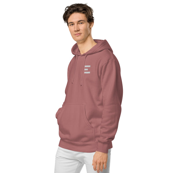 E Logo Pigment Hoodie
