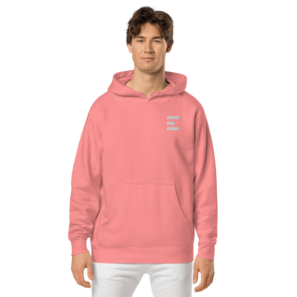 E Logo Pigment Hoodie