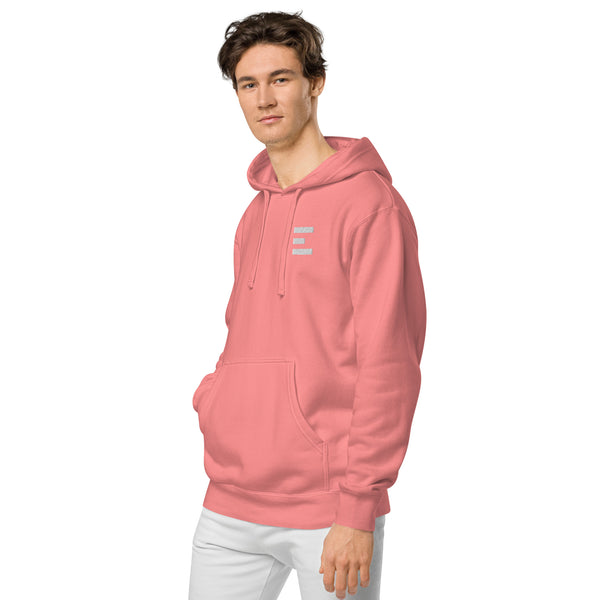 E Logo Pigment Hoodie