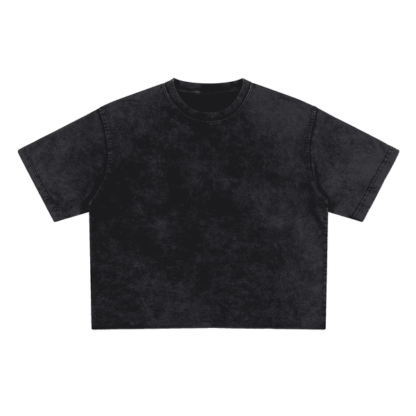 Exorcise This Pussy Cropped Washed Tee