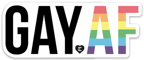 Gay AF Sticker