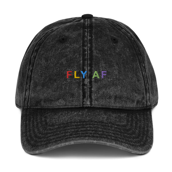 FLY AF Washed Dad Hat