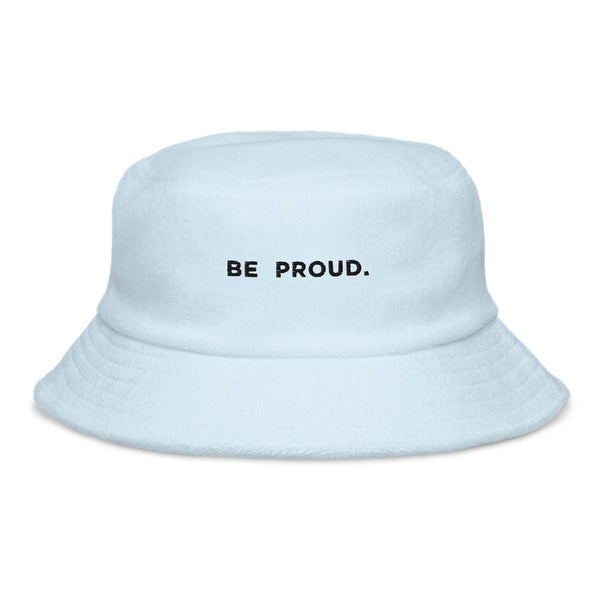 Be Proud Terry Cloth Bucket Hat