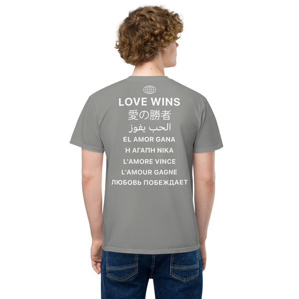Love Wins Pigment Pocket T-Shirt
